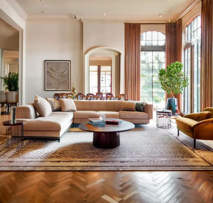 herringbone flooring