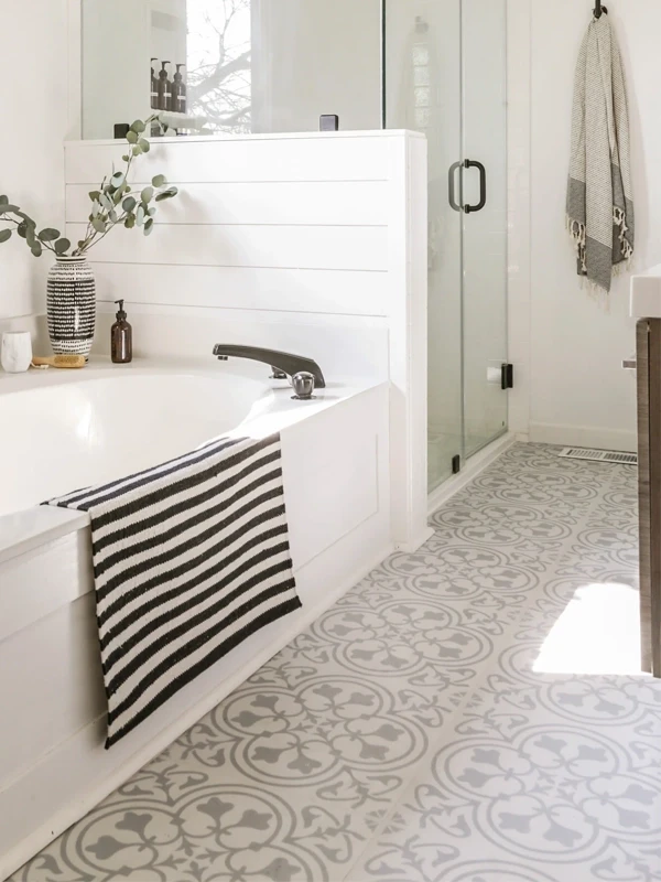 lvt bathroom flooring