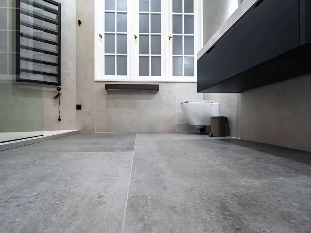 non slip bathroom flooring